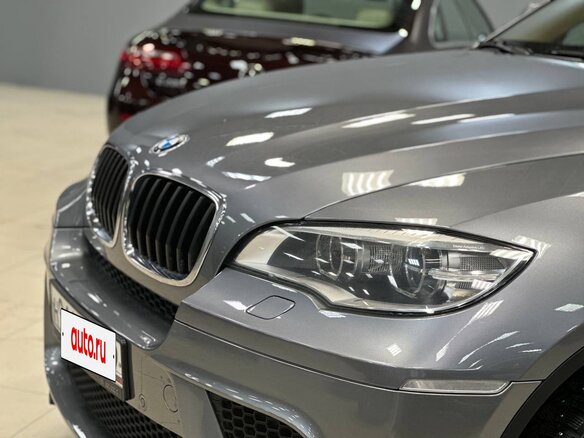 2013 BMW X6 35i I (E71) Рестайлинг, серый, 2200000 рублей - вид 9