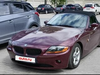 2004 BMW Z4 I (E85/E86), пурпурный, 2200000 рублей, вид 2