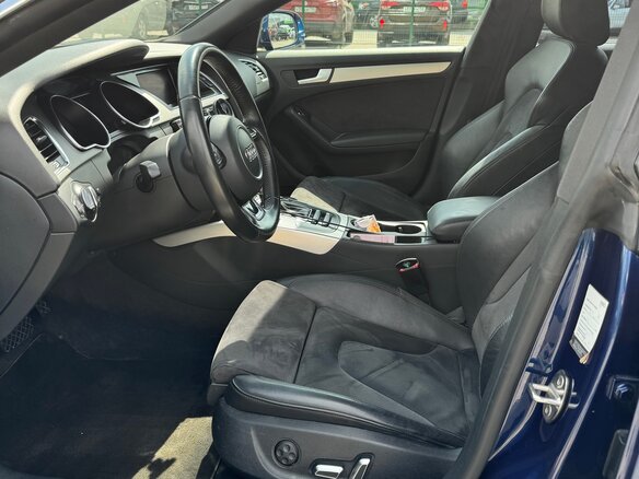 2013 Audi A5 I (8T) Рестайлинг, синий, 1600000 рублей - вид 12