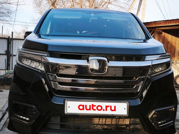 2021 Honda Stepwgn Spada V Рестайлинг, чёрный, 2280000 рублей - вид 1