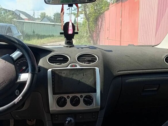 2006 Ford Focus II, серебристый - вид 1