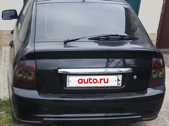 2015 Lada (ВАЗ) Priora I Рестайлинг, чёрный - вид 5