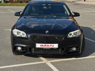 2013 BMW 5 серии 520i VI (F10/F11/F07), чёрный, 1800000 рублей, вид 3