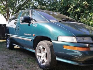 1995 Pontiac Trans Sport I, зелёный, 240000 рублей, вид 4