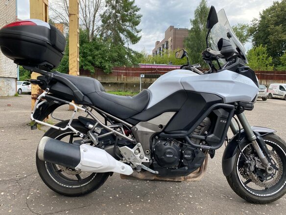 2012 Kawasaki Versys 1000, белый, 530000 рублей - вид 13