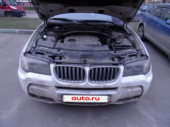2008 BMW X3 30d I (E83) Рестайлинг, белый, 1750000 рублей - вид 1