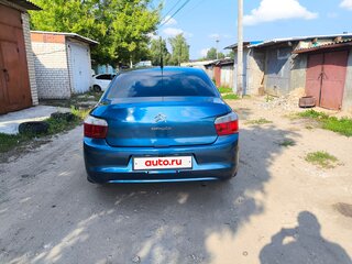 2013 Citroen C-Elysee I, голубой, 610000 рублей, вид 4
