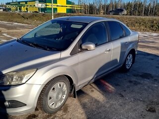 2008 Ford Focus II Рестайлинг, серебристый, 550000 рублей, вид 3