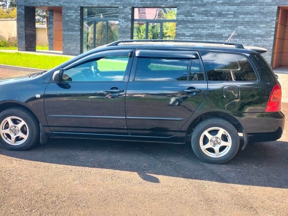 2006 Toyota Corolla Fielder IX (E120, E130) Рестайлинг, чёрный, 550000 рублей - вид 10