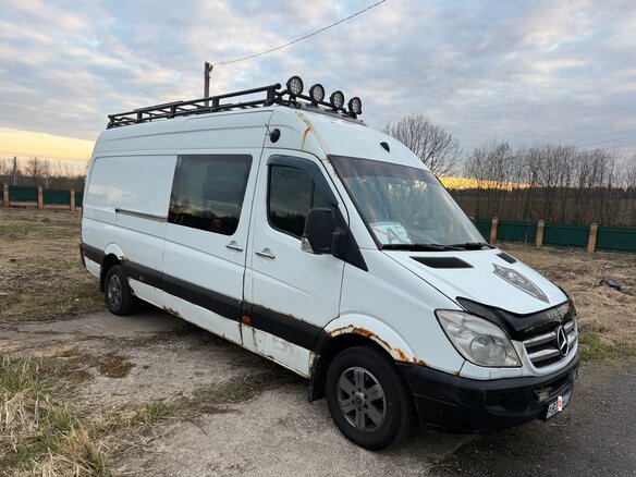 2007 Mercedes-Benz Sprinter, белый, 1650000 рублей - вид 3