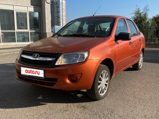 2013 Lada (ВАЗ) Granta I, оранжевый, 330000 рублей, вид 1