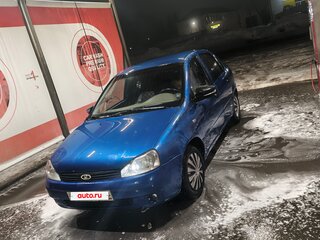 2007 Lada (ВАЗ) Kalina I, синий, 210000 рублей, вид 1