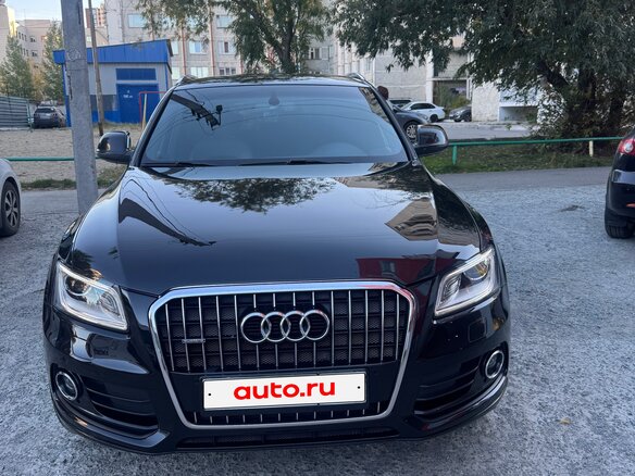 2014 Audi Q5 I (8R) Рестайлинг, чёрный, 1900000 рублей