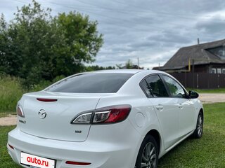 2013 Mazda 3 II (BL) Рестайлинг, белый, 910000 рублей, вид 4