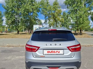 2018 Lada (ВАЗ) Vesta SW Cross I, серебристый, 1000000 рублей, вид 3