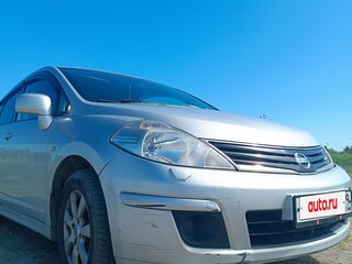 2007 Nissan Tiida I, серебристый, 470000 рублей, вид 4