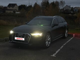 2021 Audi A6 allroad 55 TDI IV (C8), чёрный, 5200000 рублей, вид 2