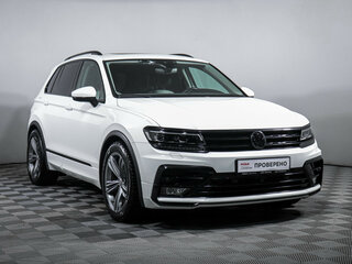 2020 Volkswagen Tiguan II, белый, 3690000 рублей, вид 3