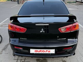 2008 Mitsubishi Lancer X, чёрный, 640000 рублей, вид 4