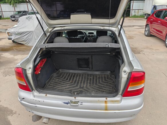 2002 Opel Astra G, серый, 230000 рублей - вид 15
