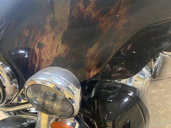 2002 Harley-Davidson Electra Glide, чёрный, 560000 рублей - вид 6