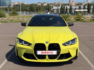 2021 BMW M4 Competition Package G82/G83, жёлтый, 9500000 рублей, вид 2