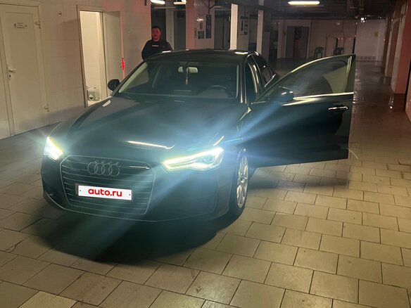 2016 Audi A6 IV (C7) Рестайлинг, чёрный, 2200000 рублей - вид 2
