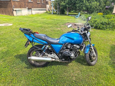 1994 Honda CB 400 Super Four, синий, 250000 рублей, вид 1