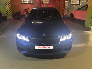2020 BMW 3 серии 320i xDrive VII (G2x), синий, 3700000 рублей, вид 3