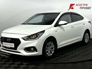 2018 Hyundai Solaris II, белый, 1370000 рублей, вид 2
