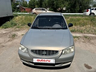 2008 Hyundai Accent ТагАЗ II, бежевый, 400000 рублей, вид 1