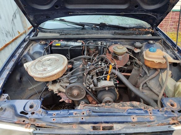 1988 Audi 80 IV (B3), синий, 135000 рублей - вид 6