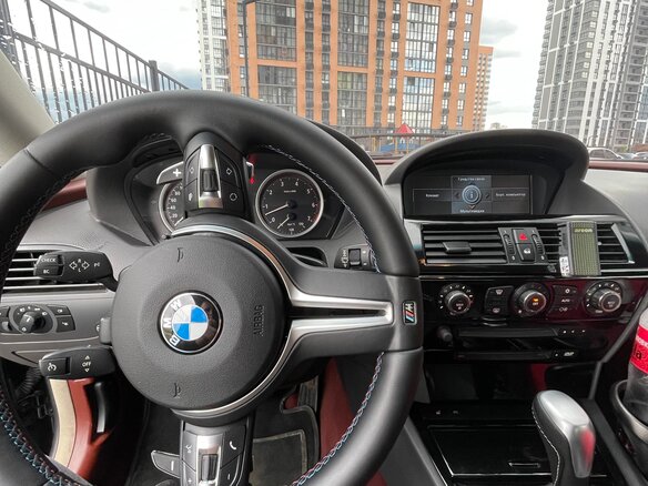 2005 BMW 6 серии 645i II (E63/E64), чёрный, 1250000 рублей - вид 5
