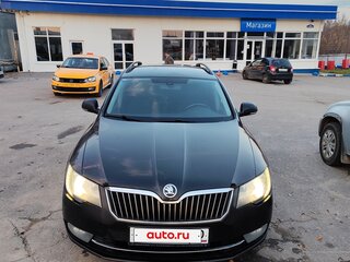 2013 Skoda Superb DSG II Рестайлинг, чёрный, 950000 рублей, вид 2