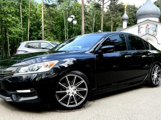 2016 Honda Accord IX Рестайлинг, чёрный, 2000000 рублей, вид 2