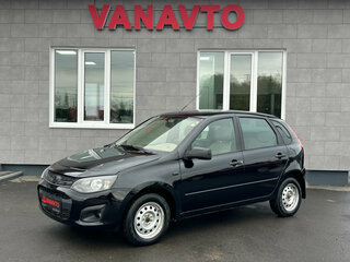 2011 Lada (ВАЗ) Kalina I, чёрный, 350000 рублей, вид 1