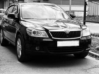 2012 Skoda Octavia II (A5) Рестайлинг, чёрный, 650000 рублей, вид 2