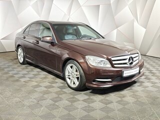 2010 Mercedes-Benz C-Класс 180 BlueEFFICIENCY III (W204), коричневый, 1165150 рублей, вид 3