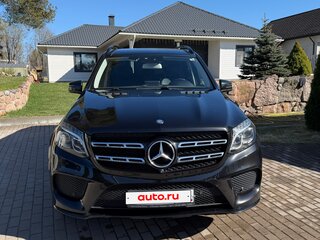 2016 Mercedes-Benz GLS 350 d I (X166), чёрный, 4100000 рублей, вид 2