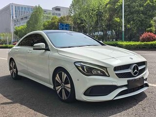 2017 Mercedes-Benz CLA 200 I (C117, X117) Рестайлинг, белый, 1490004 рублей, вид 3