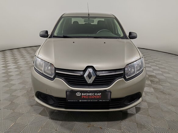 2015 Renault Logan II, бежевый - вид 1