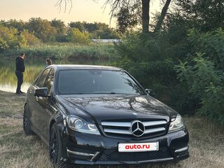 2013 Mercedes-Benz C-Класс 180 III (W204) Рестайлинг, чёрный, 1380000 рублей, вид 1