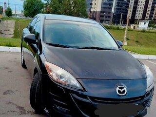 2011 Mazda 3 II (BL), чёрный, 850000 рублей, вид 3