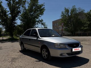 2007 Hyundai Accent ТагАЗ II, серебристый, 390000 рублей, вид 3