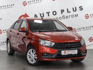 2016 Lada (ВАЗ) Vesta I, красный, 749000 рублей, вид 1