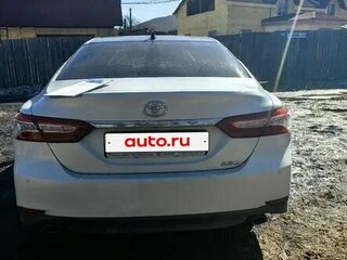 2022 Toyota Camry VIII (XV70) Рестайлинг, белый, 3300000 рублей, вид 4