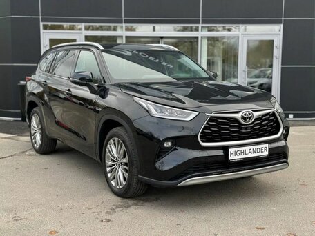 2026 Toyota Highlander IV (XU70), чёрный, 5700000 рублей, вид 3