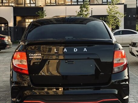2020 Lada (ВАЗ) Granta Drive Active I Рестайлинг, чёрный, 880000 рублей, вид 3