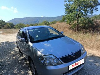 2003 Toyota Corolla IX (E120, E130), серебристый, 400000 рублей, вид 2
