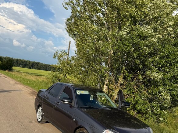 2014 Lada (ВАЗ) Priora I Рестайлинг, серый - вид 1